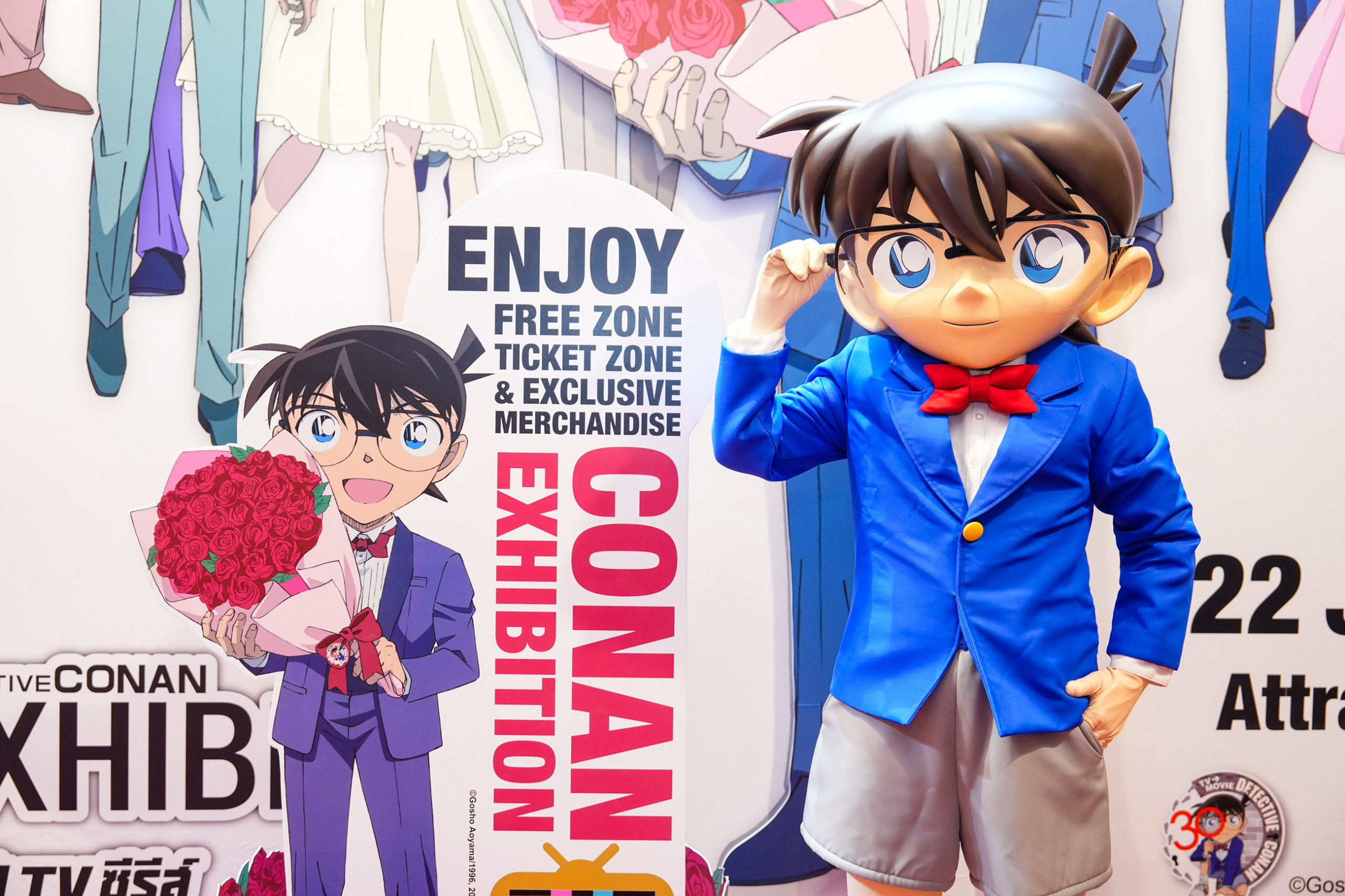 “Detective Conan 30th Anniversary TV Series Exhibition” ปักหมุดไอคอนสยาม พาแฟนๆ ย้อนรอย 30 ปีแห่งอนิเมะระดับตำนาน